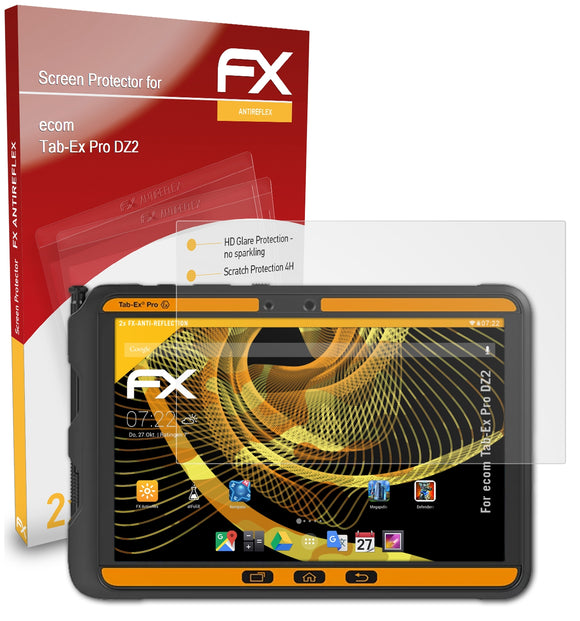atFoliX FX-Antireflex Displayschutzfolie für ecom Tab-Ex Pro DZ2