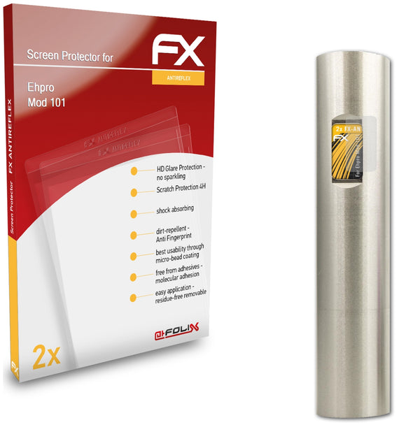 atFoliX FX-Antireflex Displayschutzfolie für Ehpro Mod 101