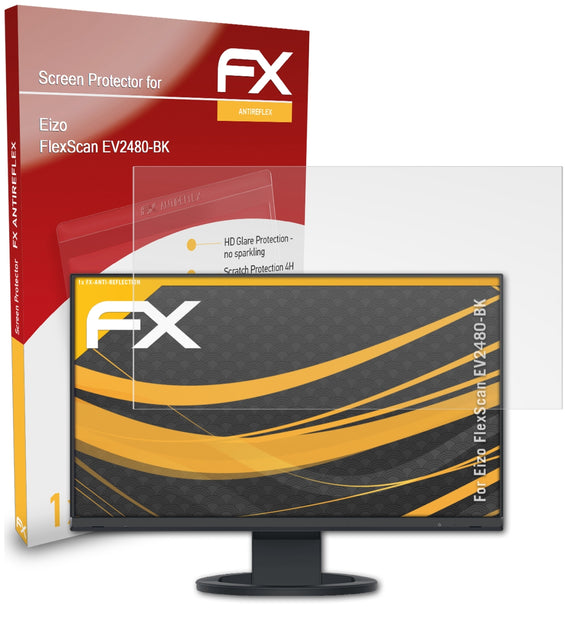 atFoliX FX-Antireflex Displayschutzfolie für Eizo FlexScan EV2480-BK