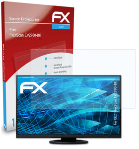atFoliX FX-Clear Schutzfolie für Eizo FlexScan EV2760-BK