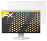 Panzerfolie atFoliX kompatibel mit Eizo FlexScan EV2780-WT, entspiegelnde und stoßdämpfende FX