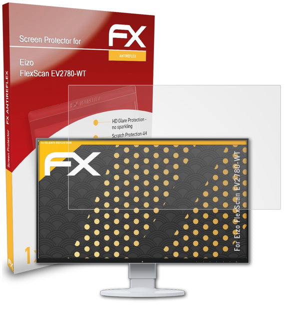 atFoliX FX-Antireflex Displayschutzfolie für Eizo FlexScan EV2780-WT