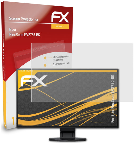atFoliX FX-Antireflex Displayschutzfolie für Eizo FlexScan EV2785-BK