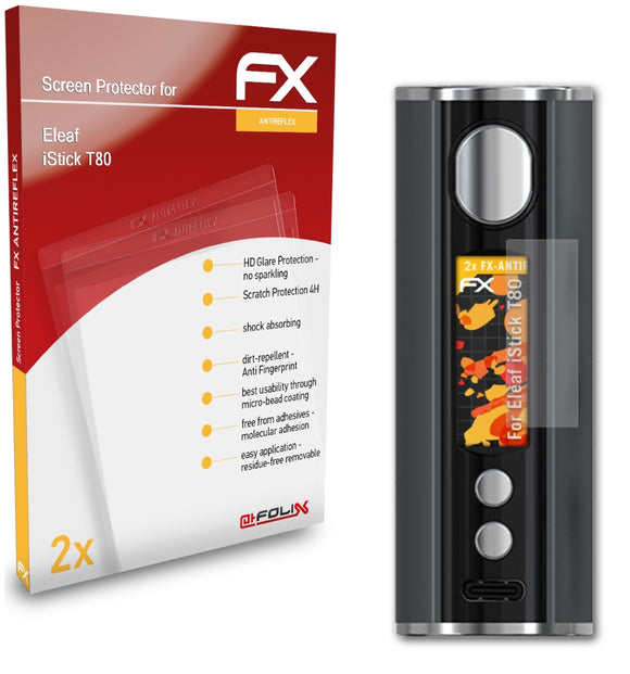 atFoliX FX-Antireflex Displayschutzfolie für Eleaf iStick T80