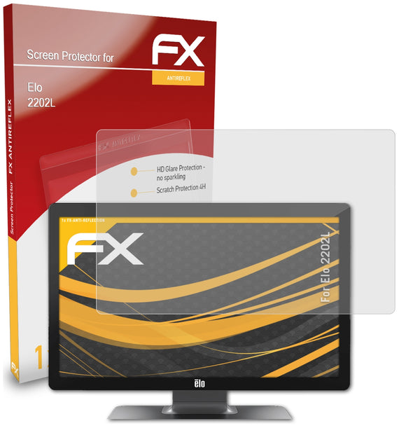 atFoliX FX-Antireflex Displayschutzfolie für Elo 2202L