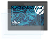 Schutzfolie Bruni kompatibel mit Elsner Corlo Touch KNX 5 inch, glasklare (2X)