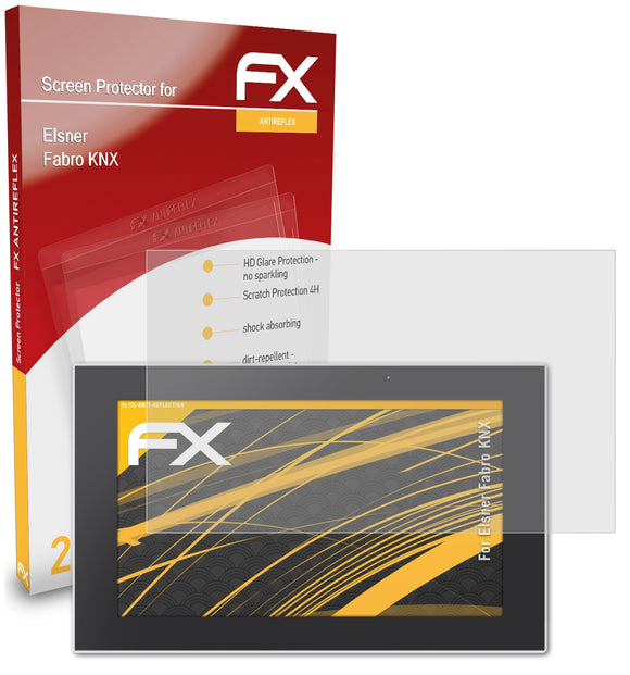 atFoliX FX-Antireflex Displayschutzfolie für Elsner Fabro KNX
