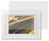 Panzerfolie atFoliX kompatibel mit Elsner KNX Touch One Style, entspiegelnde und stoßdämpfende FX (2X)