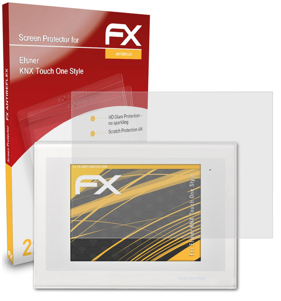 atFoliX FX-Antireflex Displayschutzfolie für Elsner KNX Touch One Style