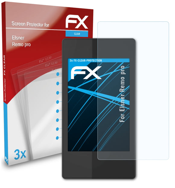 atFoliX FX-Clear Schutzfolie für Elsner Remo pro