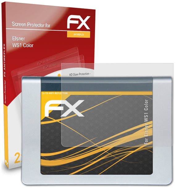 atFoliX FX-Antireflex Displayschutzfolie für Elsner WS1 Color