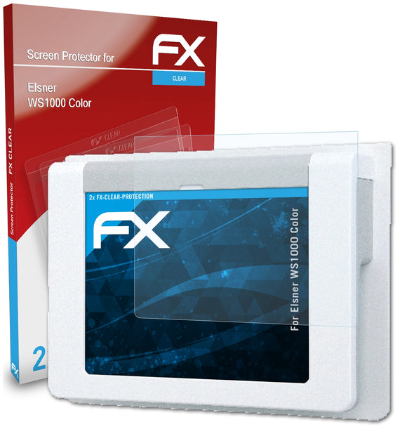 atFoliX FX-Clear Schutzfolie für Elsner WS1000 Color