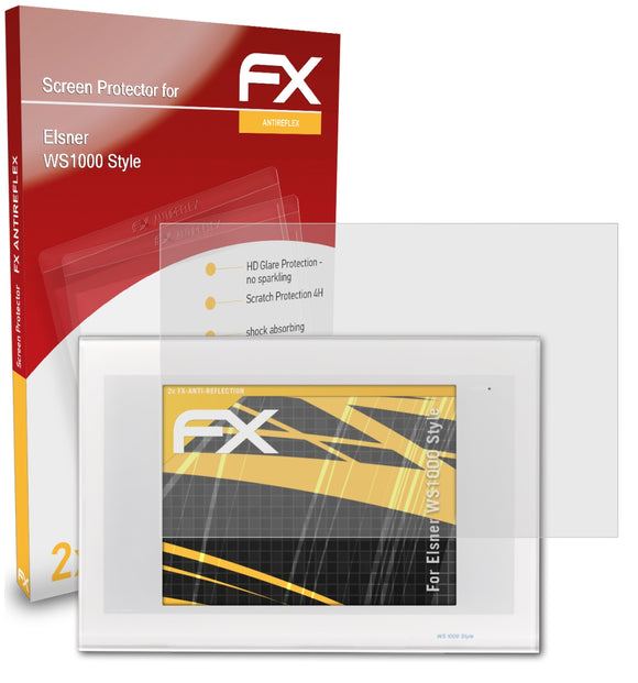 atFoliX FX-Antireflex Displayschutzfolie für Elsner WS1000 Style