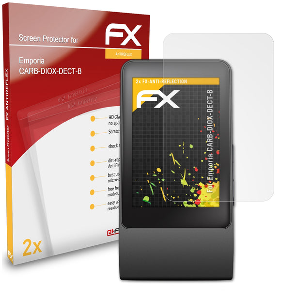 atFoliX FX-Antireflex Displayschutzfolie für Emporia CARB-DIOX-DECT-B