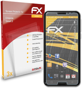 atFoliX FX-Antireflex Displayschutzfolie für Emporia Smart.3