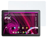 Glasfolie atFoliX kompatibel mit Emporia Tablet, 9H Hybrid-Glass FX