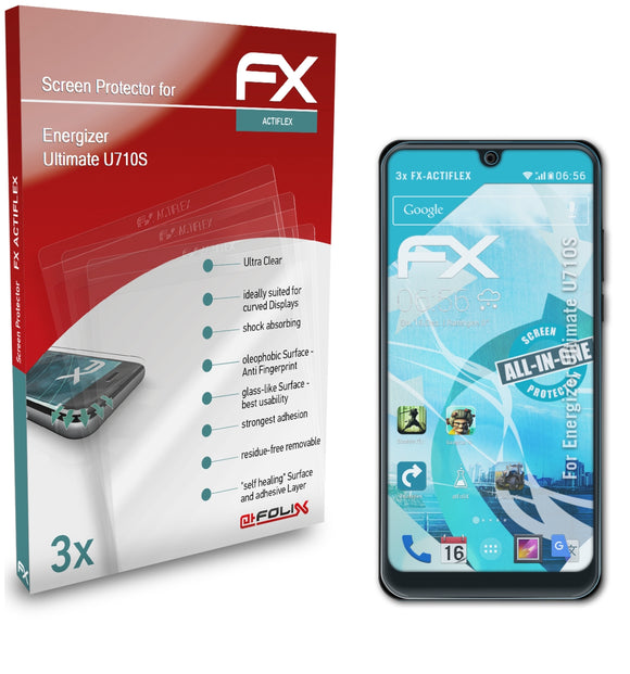 atFoliX FX-ActiFleX Displayschutzfolie für Energizer Ultimate U710S