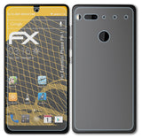 Panzerfolie atFoliX kompatibel mit Essential Phone PH-1, entspiegelnde und stoßdämpfende FX (3er Set)