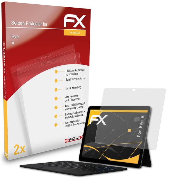 atFoliX FX-Antireflex Displayschutzfolie für Eve V
