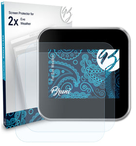 Bruni Basics-Clear Displayschutzfolie für Eve Weather