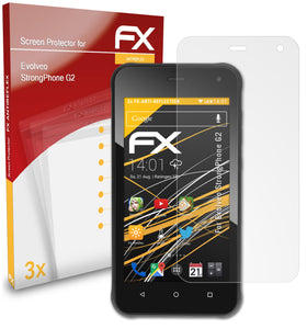 atFoliX FX-Antireflex Displayschutzfolie für Evolveo StrongPhone G2