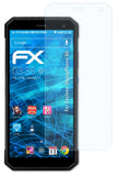 Schutzfolie atFoliX kompatibel mit Evolveo StrongPhone G6, ultraklare FX (3X)