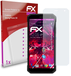 atFoliX FX-Hybrid-Glass Panzerglasfolie für Evolveo StrongPhone G6