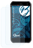 Schutzfolie Bruni kompatibel mit Evolveo StrongPhone G8, glasklare (2X)
