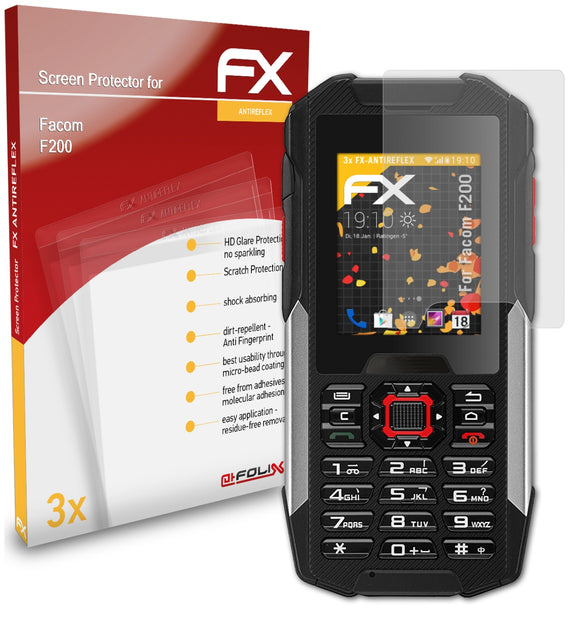 atFoliX FX-Antireflex Displayschutzfolie für Facom F200