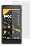 Panzerfolie atFoliX kompatibel mit Fairphone 2, entspiegelnde und stoßdämpfende FX (3X)