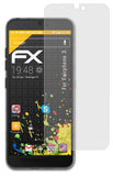 Panzerfolie atFoliX kompatibel mit Fairphone 3, entspiegelnde und stoßdämpfende FX (3X)