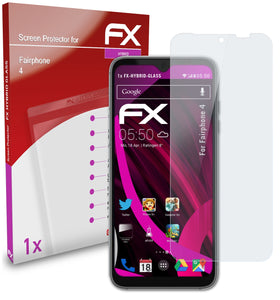 atFoliX FX-Hybrid-Glass Panzerglasfolie für Fairphone 4