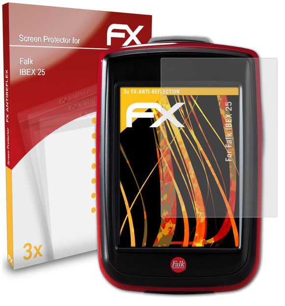 atFoliX FX-Antireflex Displayschutzfolie für Falk IBEX 25