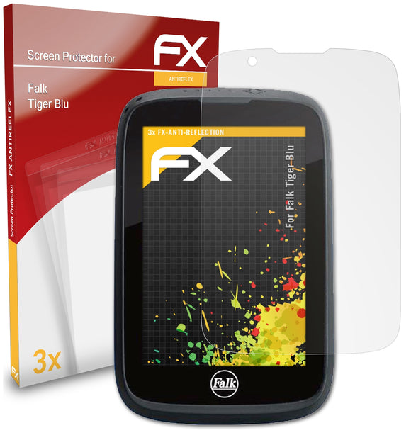 atFoliX FX-Antireflex Displayschutzfolie für Falk Tiger Blu