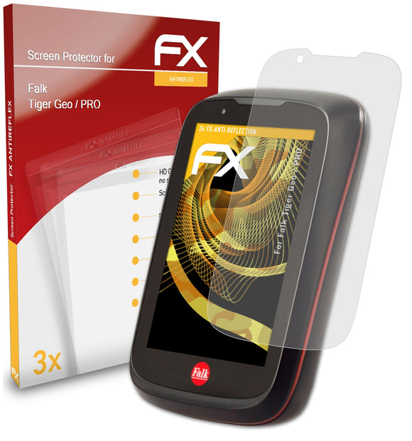 atFoliX FX-Antireflex Displayschutzfolie für Falk Tiger Geo / PRO