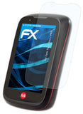 Schutzfolie atFoliX kompatibel mit Falk Tiger Geo / PRO, ultraklare FX (3X)