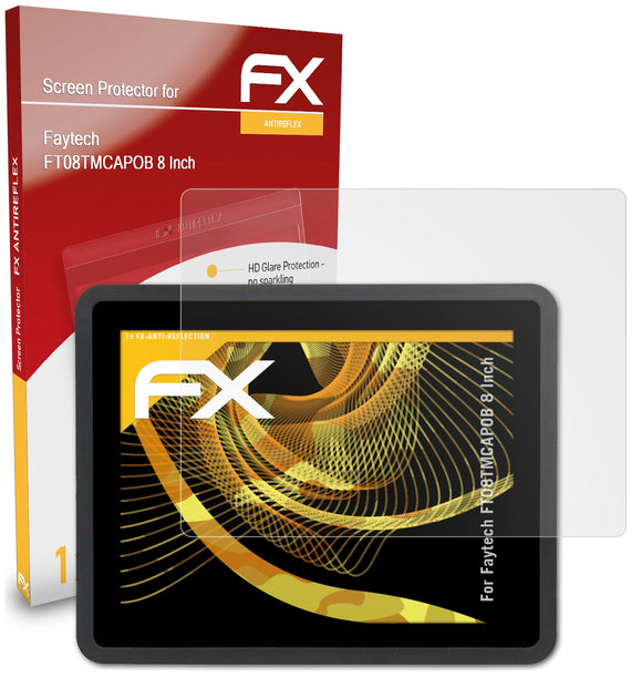 atFoliX FX-Antireflex Displayschutzfolie für Faytech FT08TMCAPOB (8 Inch)