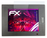 Glasfolie atFoliX kompatibel mit Faytech FT08TMIP65HDMI 8 Inch, 9H Hybrid-Glass FX