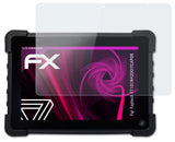 Glasfolie atFoliX kompatibel mit Faytech FT101N4200ITCAPOB, 9H Hybrid-Glass FX