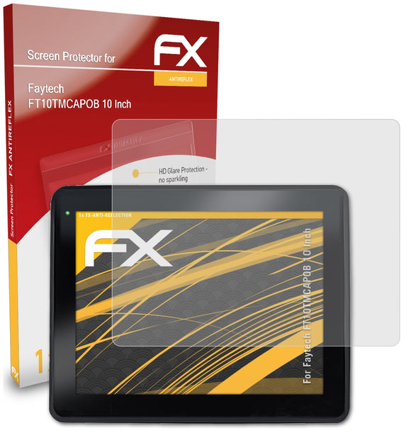 atFoliX FX-Antireflex Displayschutzfolie für Faytech FT10TMCAPOB (10 Inch)