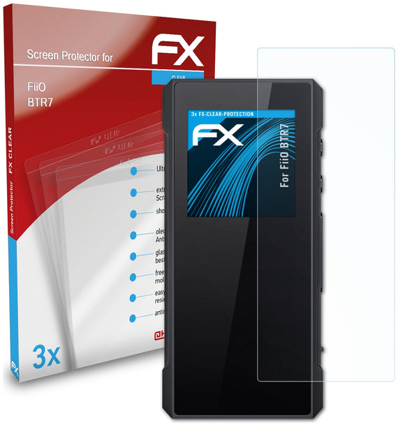 atFoliX FX-Clear Schutzfolie für FiiO BTR7