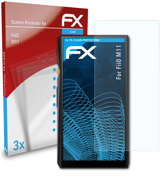 atFoliX FX-Clear Schutzfolie für FiiO M11
