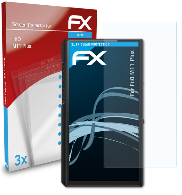 atFoliX FX-Clear Schutzfolie für FiiO M11 Plus