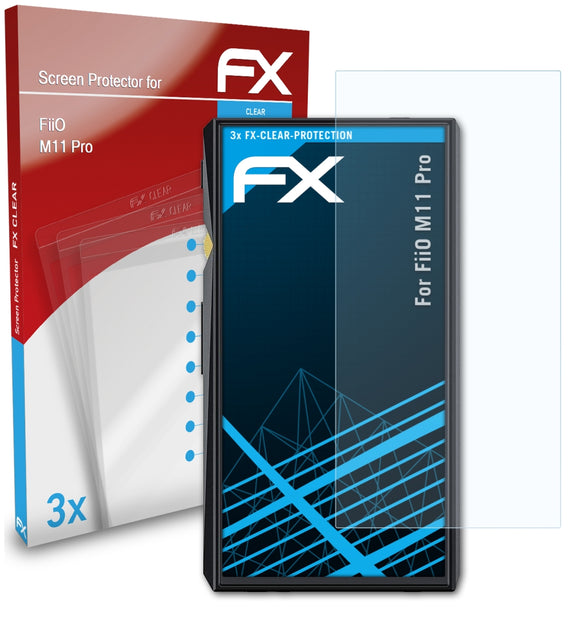 atFoliX FX-Clear Schutzfolie für FiiO M11 Pro