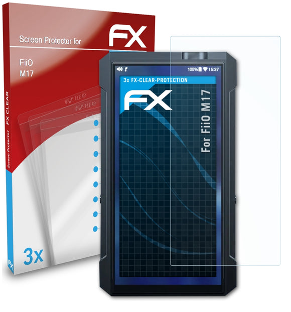 atFoliX FX-Clear Schutzfolie für FiiO M17