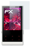 Glasfolie atFoliX kompatibel mit FiiO M3, 9H Hybrid-Glass FX