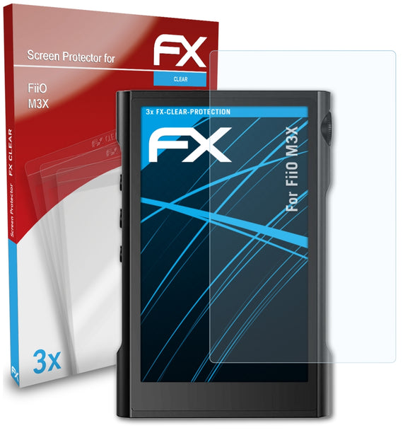 atFoliX FX-Clear Schutzfolie für FiiO M3X
