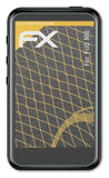 Panzerfolie atFoliX kompatibel mit FiiO M6, entspiegelnde und stoßdämpfende FX (3X)