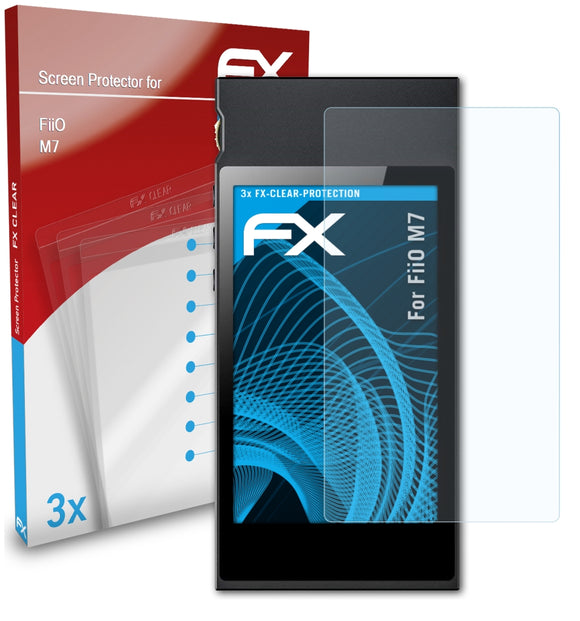 atFoliX FX-Clear Schutzfolie für FiiO M7