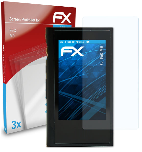 atFoliX FX-Clear Schutzfolie für FiiO M9